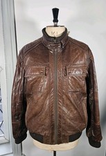 Blue Harbour M&S Lederjacke