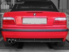 Eisenmann Sportauspuff + VBR BMW 3er E36 325i 328i 2x70mm scharf