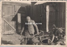 Foto, Kavallerie Schützen Regiment 6, Krad Gespanne Reparatur (MJ-42)1025