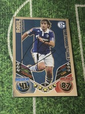 COA Signiert RAUL autograph on card auto Autogramm TOPPS Autograph SCHALKE 04