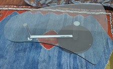 Couchtisch, gebraucht, Glas, Rolf Benz, Nierenform, ca. 150x113 cm