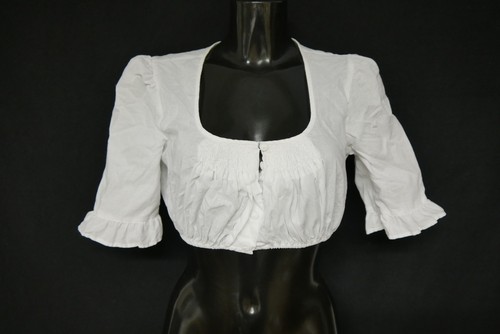 Dirndlbluse weiß bluse - gr.38,