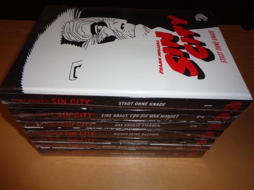 Sin city black edition hc - city,