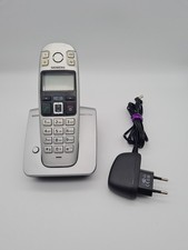 SIEMENS Gigaset E360 schnurloses Telefon Senioren Telefon Silber