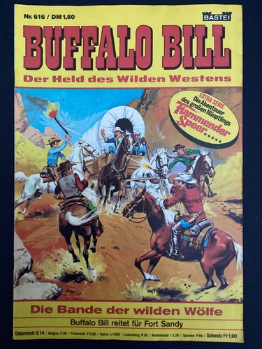 Bastei comic buffalo bill 616 - bastei,