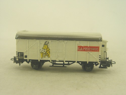 Gambrinus bierwagen gussmetall - bierwagen,