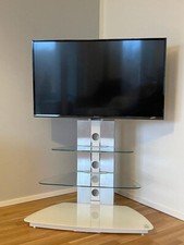 TV-Ständer, Eck-TV-Ständer, schwenkbar, modern, neuwertig (ohne TV)