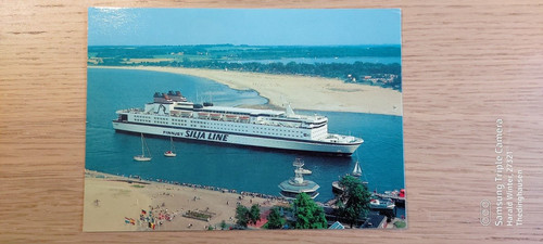 Postkarte passagierschiff - postkarte,