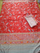Bassetti Granfoulard 2x Bettwäsche Paisley rot 155x220cm + 80x80cm
