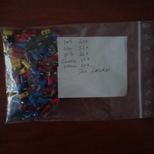 100 Querlochstecker  2,6mm in verschiedenen Farben.