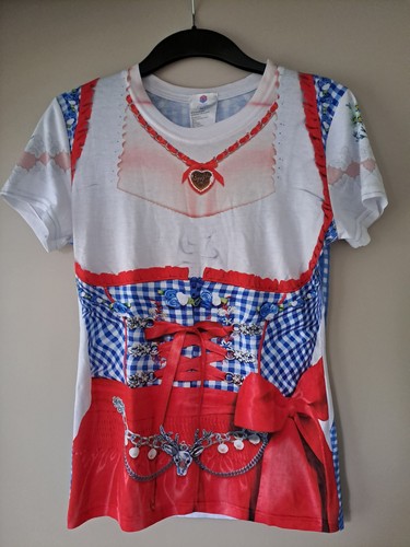 Shirt mit dirndl - dirndl-aufruck, im