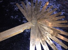 Fühlerlehre Abstandslehre Cimco No. 4352 20 Blatt 0,05-1,0mm Rarität Ventillehre