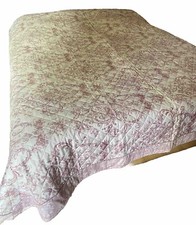 Tagesdecke 240 x 260, Laura Ashley, Baumwolle, Josette Amethyst, Bettüberwurf