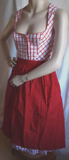 Wenger Dirndl Balkonette Mieder Dirndl mit Schürze Gr. 42 / 40 (B06)