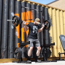 Rugged Fitness Half Rack