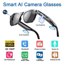 8K HD Farbwechsel-KI-Brille mit Chatfunktion, GPT-Funktion, 100-MP-Kamera