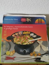 Elektrischer Asia Wok Neu