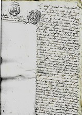 1804 Acte Notarié Pontarlier