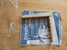 Wandgarderobe klappbar Kleiderlüfter 7 Haken Garderobenleiste Kunststoff klein