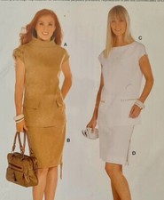 Retro Schnittmuster Vintage burd 7660 Kleid Gr. 36-40