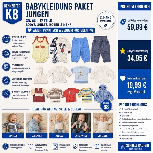 Babykleidung paket jungen - babykleidung,