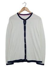 BOGNER Damen Strickjacke Weiß