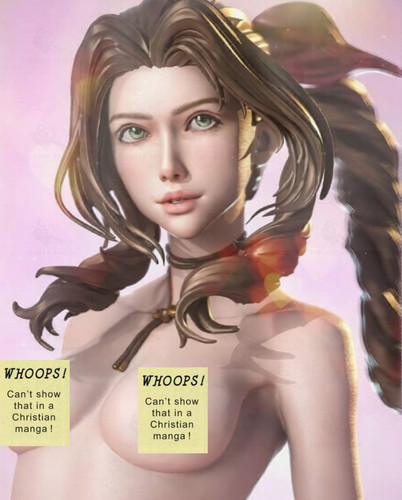 Aerith resin garage kit - aerith,