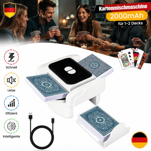 Kartenmischmas elektrisch