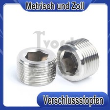 Verschlußschraube DIN 906