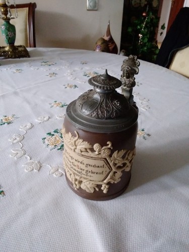 Antik villeroy boch mettlach - villeroy, &