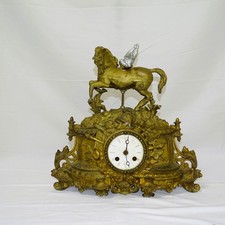 Antike französische Kaminuhr