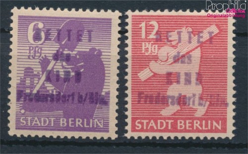 Briefmarken fredersdorf 1945 - fredersdorf,