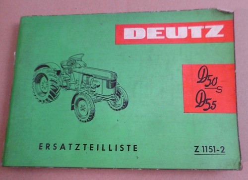 Deutz schlepper d50s d55 - +,