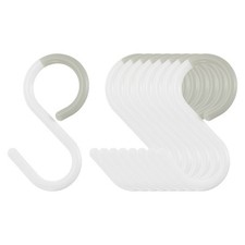 9stk haken kunststoff - s, 3.5"