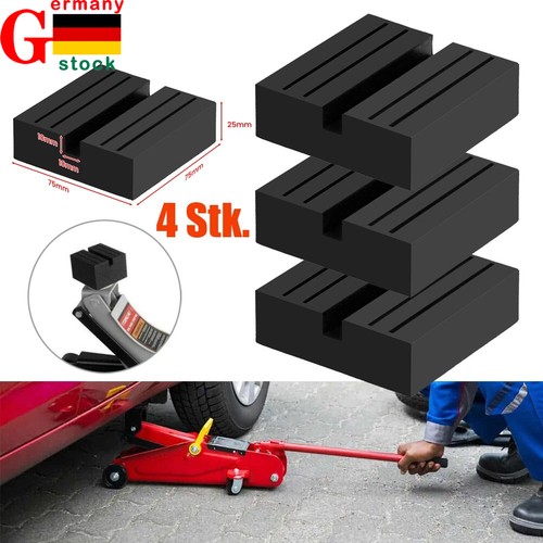 Wagenheber gummiklotz - 4x,