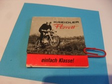 Streichholzschachtel , Kreidler Florett , Motorrad ,  Motorsport , 50 ccm