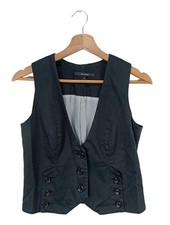 HALLHUBER Anzugweste Damen Anzug Gr. DE 38 schwarz Casual-Look