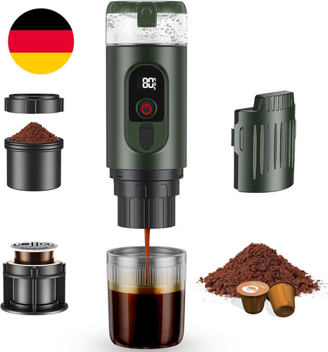 1tragbare kaffeemaschine - 2-in-1tragbare,