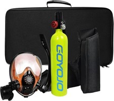 1L Mini Scuba Diving Tank Mask