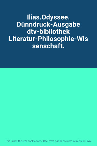 Ilias odyssee - ilias.,