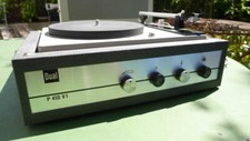 Klassiker aus den 60ern Dual P410 V1 Koffer-Plattenspieler mit Röhrenverstärker 