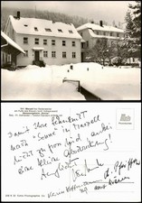 Ansichtskarte genesungsheim - ansichtskarte,