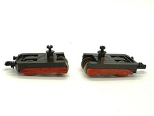 Piko N 2x Drehgestell 4-achsige Lok Zapfen vollständig Spur N 1:160 rote Blenden