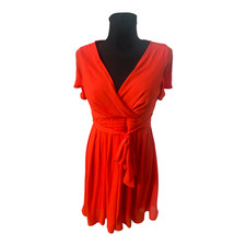Orsay Damen Kleid Gr 36 Orange