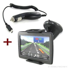 KFZ NAVI HALTERUNG + LADEKABEL passt für TomTom Go 730 730T 740 Live 750 820 825