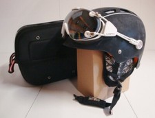 Skihelm CASCO CX3 ICECUBE Schwarz Matt Gr M 56 bis 59 cm Skibrille FX 70M Koffer