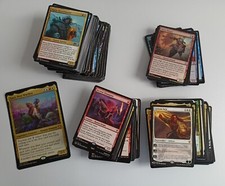 MTG 322 Karten inkl. 109 Rare 19 Mythic und foil Magic Karten Englisch 