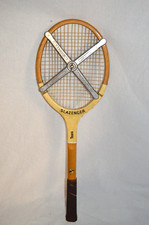 Slazenger Team Holz Tennisschläger Racket 70cm Spannrahmen Spanner retro vintage