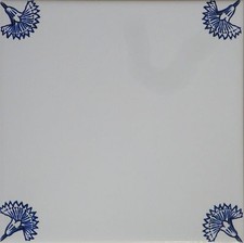 Fliesen Delfter Art Dekor