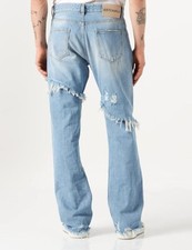 Just Cavalli Herren Jeans Hose mit 5 Taschen, 470 Indigo, Blau, 38 / XXL